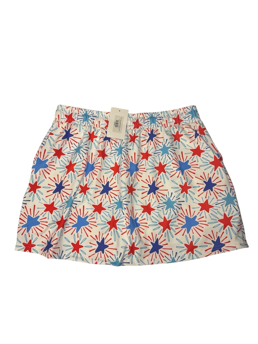Jess Lea Red & Blue Star Print Skort with Pockets Size XL - Picture 8 of 8